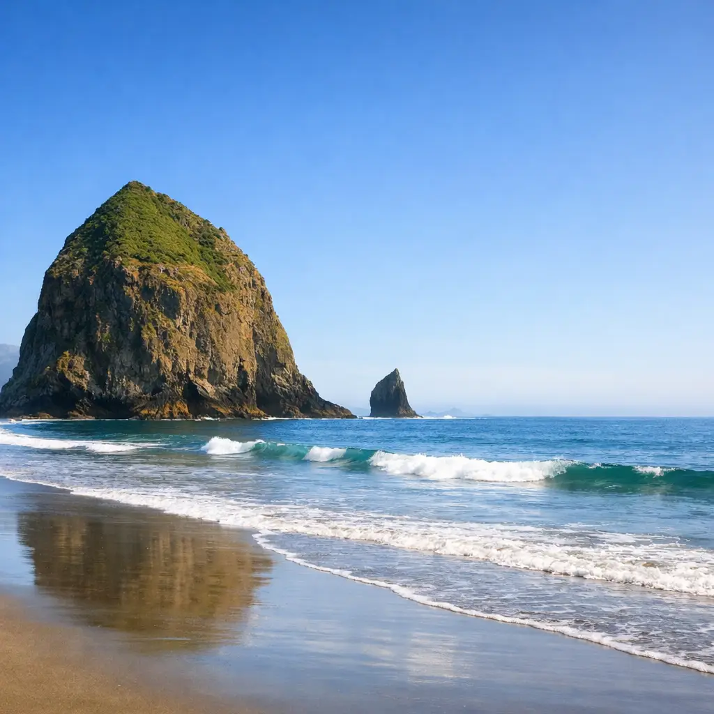 Oregon road and landscape
